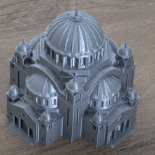 church architecture art serbia 3d print model - Mito3D