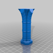 church cathedral pillar medieval warhammer toy_game_accessories 3d print model - Mito3D