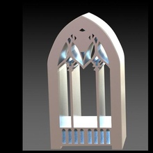 iglesia de ornamento la arquitectura histórico art 3d print model - Mito3D