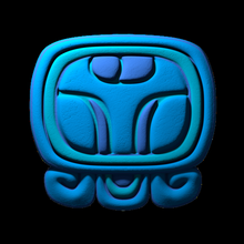 chuwen glifo maya art las esculturas 3d print model - Mito3D