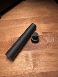 cigar tube Gadget black and mild cigarillo case backwoods swisher 3d print model - Mito3D