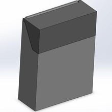 sigaretta scatola 3d print model - Mito3D