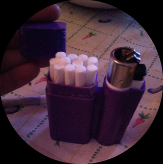 cigarette case clipper holder 3d print model - Mito3D