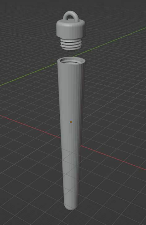 cigarrillo unirse soporte percha articulación 3D print model - Mito3D