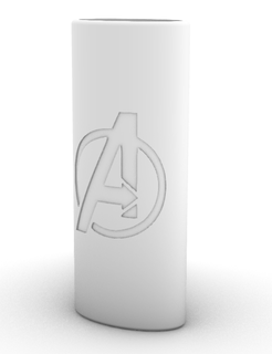 cigarrillo encendedor caso funda 3d print model - Mito3D
