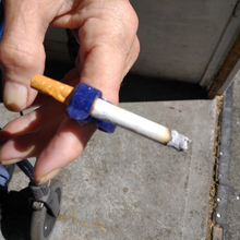 cigarrillo anillo la joyería ecigarette fumador los anillos 3d print model - Mito3D