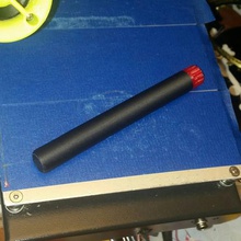 cigarillo tube snuffer home 420 case cigar 3d print model - Mito3D