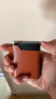 Zigarrenetui Zigarren Zikade Schwuchteln Feuerzeug Design Rauchen Fall Mantel rauchen Mode Nachrichten 3d print model - Mito3D