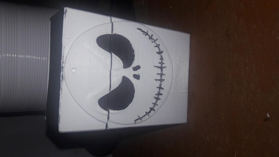 sigaretta Jack scatola scheletro ragazza delle sigarette 3d print model - Mito3D