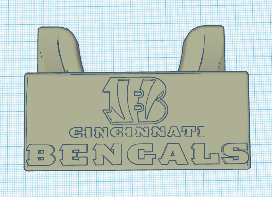 Cincinnati bengals Football supporter Cincinatti nfl tee xfl 3D print model - Mito3D