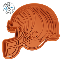 cincinnati bengals helmet - nfl cookie cutter fondant polymer clay gadget finals football la rams pastry baking birthday icing 3d print model - Mito3D