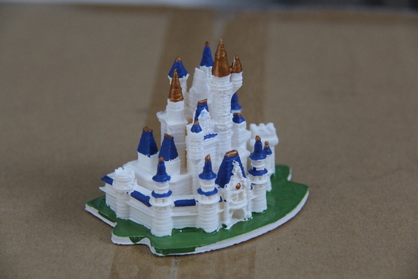 cenicienta castillo construccion edificios estructuras arquitectura casa 3d print model - Mito3D