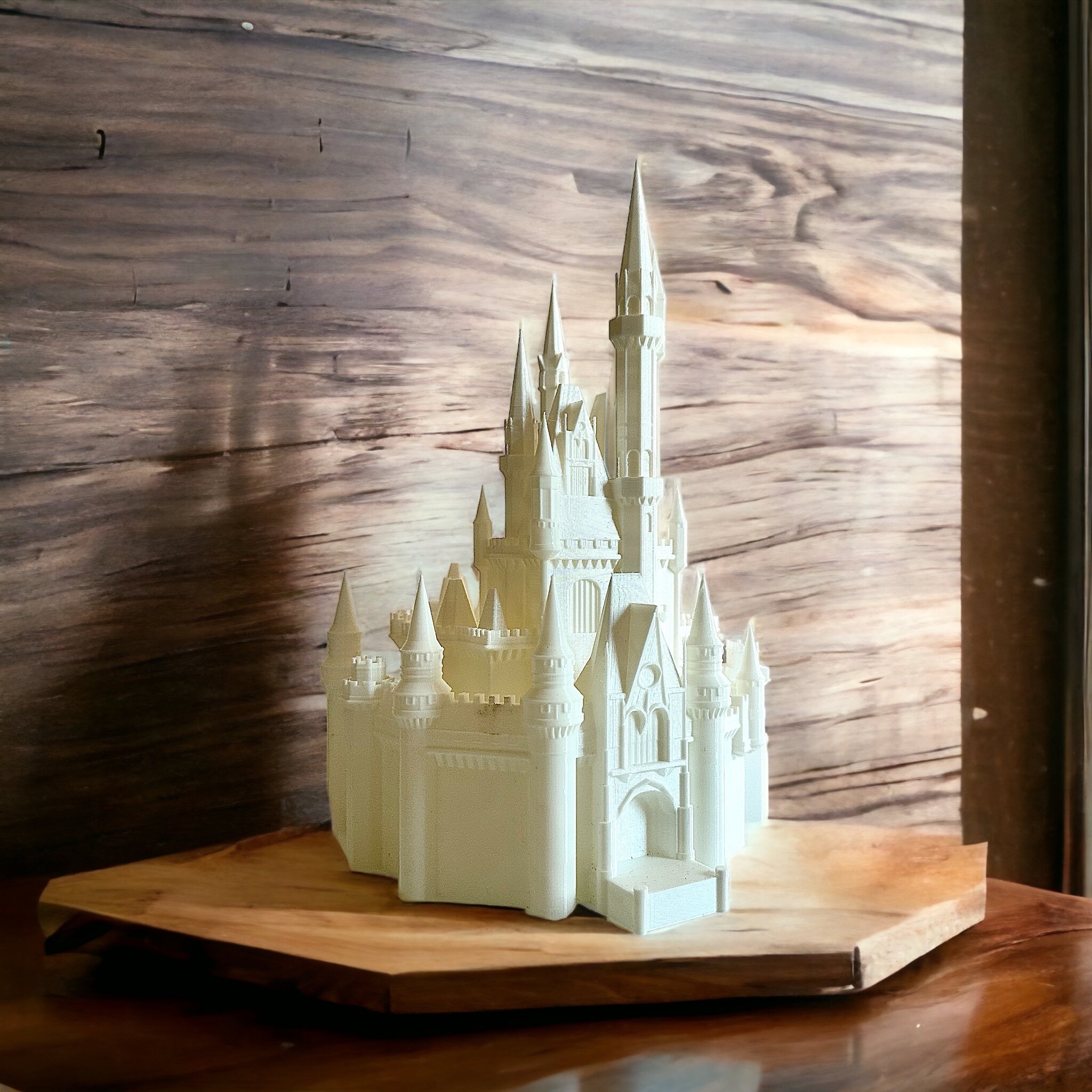 kül kedisi kale Disneyland uyuyor güzellik Disney dünya Orlando Tokyo 3D print model - Mito3D