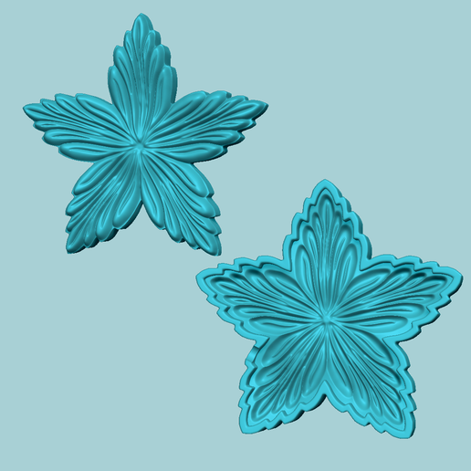 cinthia amapola flor moldura arreglo eva espuma arte 3D print model - Mito3D