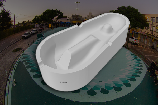 cinzeiro pista de skate gaucho - curitiba paran bowl ashtray tabaco tobacco 3d print model - Mito3D