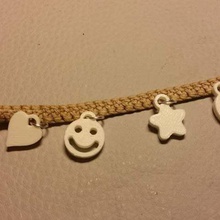 ciondoli per miriam jewelry bracelets pendants 3d print model - Mito3D