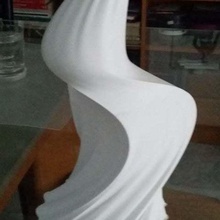 cip lâmpada vaso a casa decoração escultura 3d print model - Mito3D