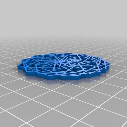 circulo 3 Arte personalizado matemáticas 3D print model - Mito3D