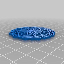 Kreis 3 Kunst angepasst Mathematik 3d print model - Mito3D
