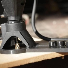 círculo cortador adaptador Dremel proxxon roteador moedor ferramenta suporte mão Ferramentas máquina perfeito guider 3d print model - Mito3D