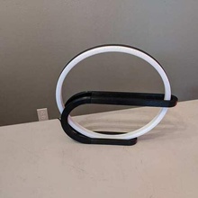 circle lamp 8mm led strip household 3d print model - Mito3D