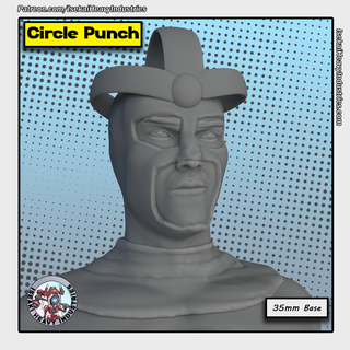circle punch marvel crisis protocol x-men havok 3d print model - Mito3D