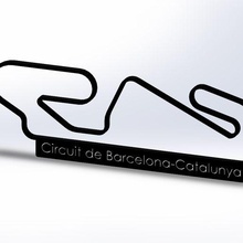 circuito barcelona catalunya automobilismo 3d print model - Mito3D