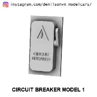 circuit breaker pack 1 24 25 diorama switch power 3d print model - Mito3D