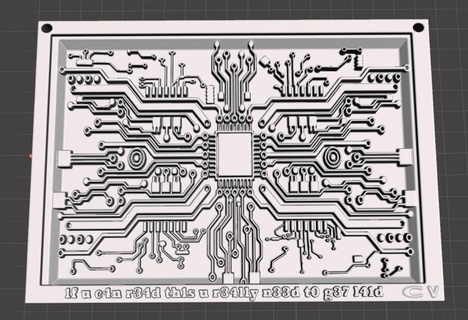 circuit funny Home 3d print model - Mito3D
