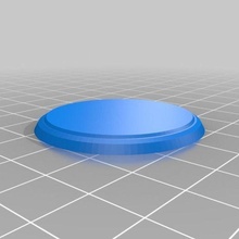 circulaire base res Jeu personnalisé Jeux 3d print model - Mito3D