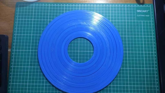 circular clay templates tools art 3d print model - Mito3D