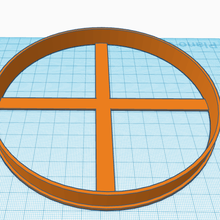 circular cutter dough porcelain fondant tool cutting circle mass mace cake cookie 3d print model - Mito3D