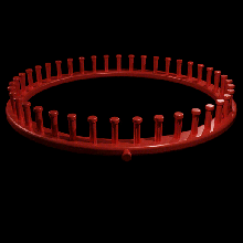 circular loom d29 3d print model - Mito3D