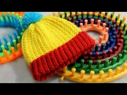 circular telar Costura Moda coser tejido lana sombrero 3d print model - Mito3D