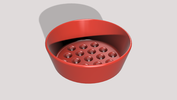 kreisförmig skalierbar Seife Gericht Zuhause Haus Badezimmer 3d print model - Mito3D