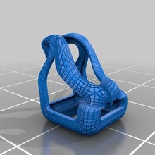 cisnis cubo Arte animal cisne 3d print model - Mito3D