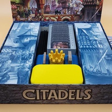 citadels game box insert organizer board 3d print model - Mito3D