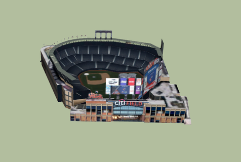 citi alan yeni York metn mimari stadyum kullanım 2023 Futbol nfl nba mlb nhl 3d print model - Mito3D