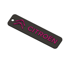 citro porte clés clé Citroën 3d print model - Mito3D