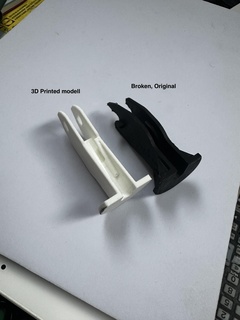 citroen berlingo clutch holder berlingo clutch holder citroen peaugeot  3d print model - Mito3D