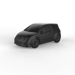 citroen c2 2009 pre-supported diecast miniatures scalemodels collectibles 1 32 43 64 76 87 cars precision supported hobby diorama vehicles detailing collectors automobilia custom 3d print model - Mito3D