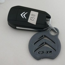 citroen c3-xr-Schlüsselanhänger verschiedene Schlüsselanhänger 3d print model - Mito3D