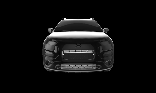 Citroen cacto 2015 auto carro carros 3d print model - Mito3D