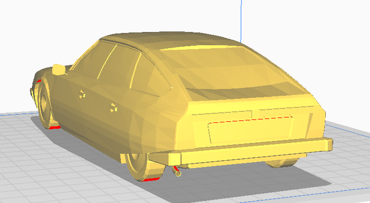 citroen cx 2000 súper coches estados unidos 2024 3d print model - Mito3D