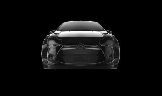 Citroen ds3 ralli Oto araba arabalar 3d print model - Mito3D