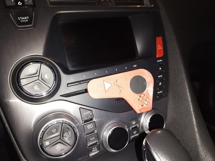 Citroën ds mobil titulaire soutien ds5 3d print model - Mito3D