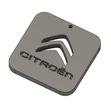 Citroen anahtar yüzük kapı 3d print model - Mito3D