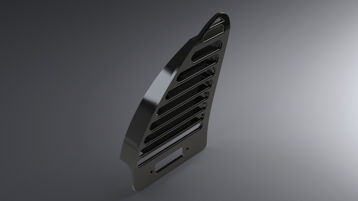 citroen xsara air conditioning grille left gadget vent 3d print model - Mito3D