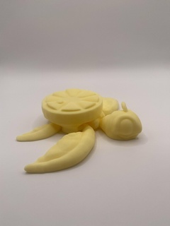 agrios Tortuga animal impresión sitio comida lindo limón naranja Lima 3d print model - Mito3D