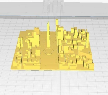 city argentina obelisco 3d print model - Mito3D